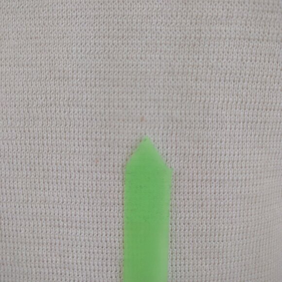 J. Crew for Net-A-Porter ivory pink striped Merino Wool sweater ladies XS - Picture 4 of 11